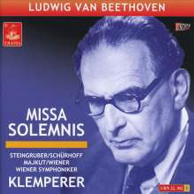 베토벤: 장엄미사 (Beethoven: Missa Solemnis op.123)(CD) - Otto Klemperer