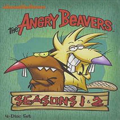 Angry Beavers: Seasons One &amp; Two (못말리는 비버형제 시즌 1.2)(지역코드1)(한글무자막)(DVD)