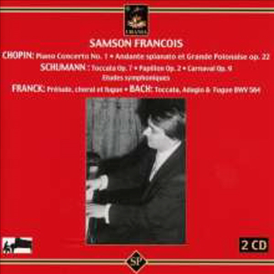 상송 프랑수아 - 쇼팽, 슈만, 프랑크 피아노 작품집 (Samson Francois Plays Chopin, Schumann & Franck) (2CD) - Samson Francois