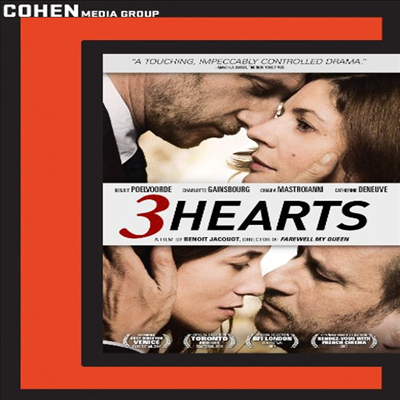 3 Hearts (나쁜 사랑)(지역코드1)(한글무자막)(DVD)