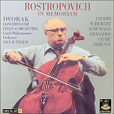 로스트로포비치를 추모하며 (Rostropovich in Memoriam)(CD) - Mstislav Rostropovitch