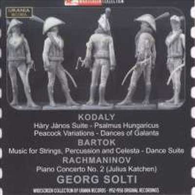 솔티 경이 지휘하는 코다이, 바르톡, 라흐마니노프 (Georg Solti Dirigiert Kodaly, Bartok & Rachmaninov) (2CD) - Georg Solti