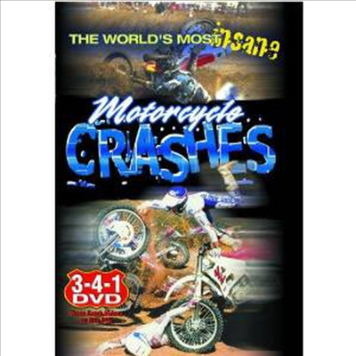 The World&#39;s Most Insane Motorcycle Crashes (더 월드스 모스트 인세인 모터사이클 크래쉬스)(지역코드1)(한글무자막)(DVD)