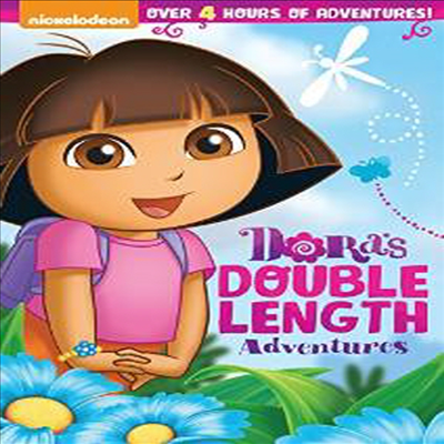 Dora The Explorer: Dora&#39;s Double Length Adventures (도라스 더블 렝스 어드벤쳐스)(지역코드1)(한글무자막)(DVD)