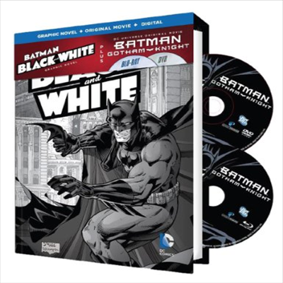 Batman Gotham Knight / Batman Black & White (배트맨 고담 나이트 / 배트맨 블랙 앤 화이트)(한글무자막)(Blu-ray)