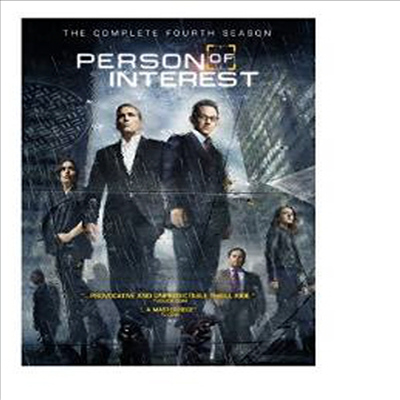 Person Of Interest: The Complete Fourth Season (퍼슨 오브 인터레스트: 시즌 4)(지역코드1)(한글무자막)(DVD)
