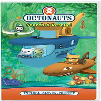 Octonauts: Search &amp; Rescue (옥토넛: 서치 앤 레스큐)(지역코드1)(한글무자막)(DVD)