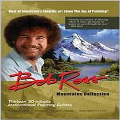Bob Ross - The Joy Of Painting: Mountains Collection (밥 로스 - 더 조이 오브 페인팅: 마운틴스 컬렉션)(한글무자막)(DVD)