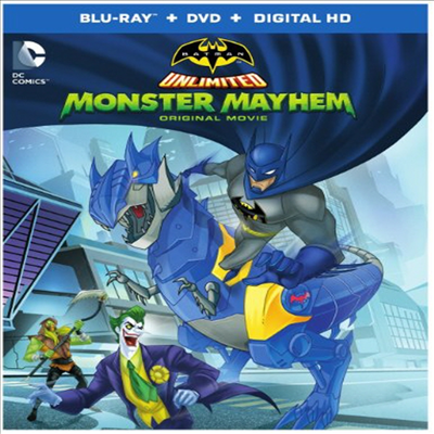 Batman Unlimited: Monster Mayhem (배트맨 언리미티드 : 몬스터 메이헴)(한글무자막)(Blu-ray)