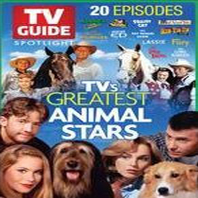 TV Guide Spotlight: TV&#39;s Greatest Animal Stars (TV&#39;s 그레이티스트 애니멀 스타스)(지역코드1)(한글무자막)(DVD)