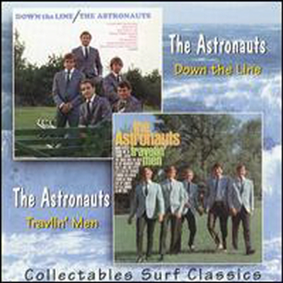 Astronauts - Down The Line / Travelin Man (2 On 1CD)(CD)