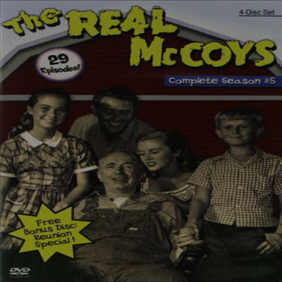The Real Mccoys: Complete Season 5 (더 리얼 맥코이스: 시즌 5)(지역코드1)(한글무자막)(DVD)