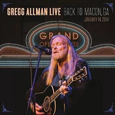 Gregg Allman - Gregg Allman Live: Back To Macon, GA (Digipack)(2CD+DVD)