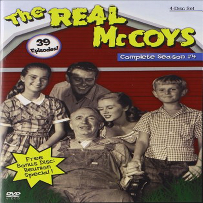 The Real Mccoys: Complete Season 4 (더 리얼 맥코이스: 시즌 4)(지역코드1)(한글무자막)(DVD)
