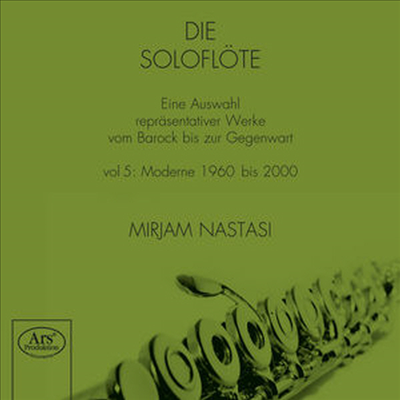 근대와 현대의 플루트 독주 작품집 (Mirjam Nastas Plays Solo Flute) (SACD Hybrid) - Mirjam Nastas