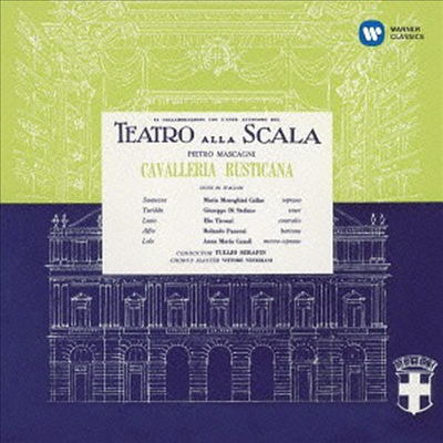 마스카니: 카발레리아 루스티카나 (Mascagni: Cavalleria Rusticana) (Ltd. Ed)(SACD Hybrid)(일본반) - Maria Callas