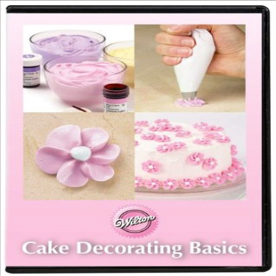 Wilton Cake Decorating Basics (윌튼 케이크 장식 기본 사항)(지역코드1)(한글무자막)(DVD)