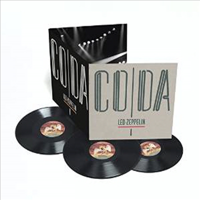 Led Zeppelin - Coda (2015 Reissue)(Jimmy Page Remastered)(Deluxe Edition)(180g Audiophile Vinyl 3LP)
