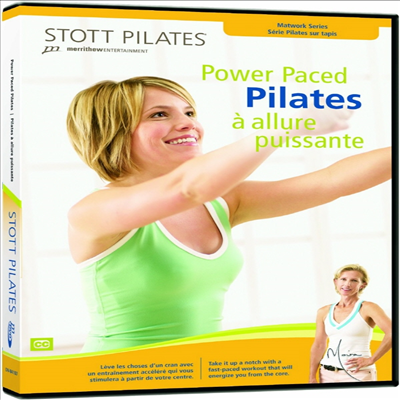 Power Paced Pilates (필라테스)(지역코드1)(한글무자막)(DVD)