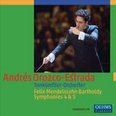 멘델스존: 교향곡 4번 '이탈리아' & 5번 '종교개혁' (Mendelssohn: Symphonies Nos.4 'Italian' & 5 'Reformation') (CD)(Digipack) - Andres Orozco-Estrada