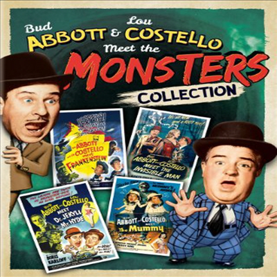 Abbott & Costello Meet The Monsters Collection (애보트 앤 코스텔로 미트 더 몬스터스 컬렉션)(지역코드1)(한글무자막)(DVD)