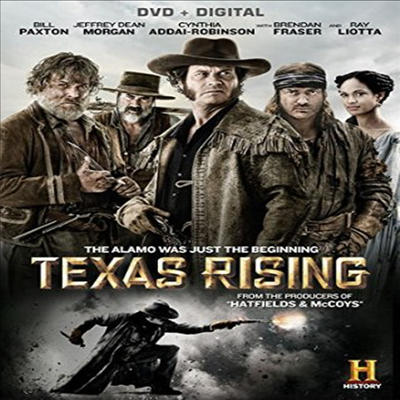 Texas Rising (지역코드1)(한글무자막)(DVD + Digital) (텍사스 라이징)