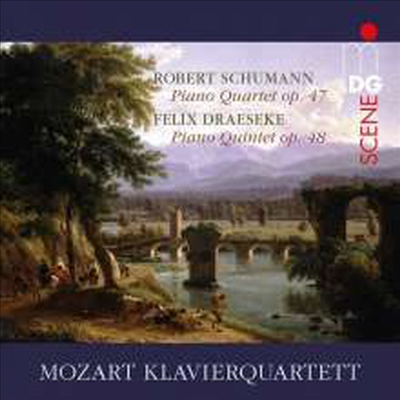 드레제케: 피아노 오중주 & 슈만: 피아노 사중주 (Draeseke: Piano Quintet & Schumann: Piano Quartet)(CD) - Mozart Klavierquartett