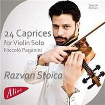 파가니니: 바이올린을 위한 24개의 카프리스 (Paganini: Caprices for solo Violin, Op. 1 Nos.1 - 24)(CD) - Razvan Stoica