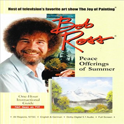 Bob Ross: The Joy Of Painting - Peace Offerings Of Summer (밥 로스: 더 조이 오브 페인팅 - 피스 어퍼링스 오브 서머)(한글무자막)(DVD)