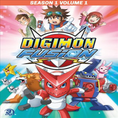 Digimon Fusion: Season 1 - Volume 1 (디지몬 퓨전: 시즌 1 - 볼륨 1)(지역코드1)(한글무자막)(DVD)