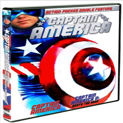 Captain America (1979) / Captain America II: Death Too Soon (1979): Double Feature (캡틴 아메리카 / 캡틴 아메리카 2)(지역코드1)(한글무자막)(DVD)
