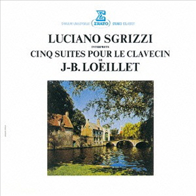 장-밥티스트 로에이렛: 하프시코드 모음곡 (J-B.Loeillet: Five Suites For The Harpsichord) (일본반)(CD) - Luciano Sgrizzi