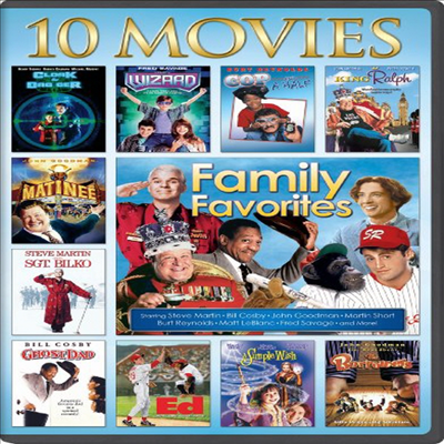 Family Favorites: 10 Movie Collection (패밀리)(지역코드1)(한글무자막)(DVD)