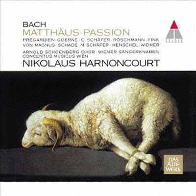 바흐: 마태 수난곡 (Bach: Matthaus Passion BWV244) (3CD)(일본반) - Nikolaus Harnoncourt