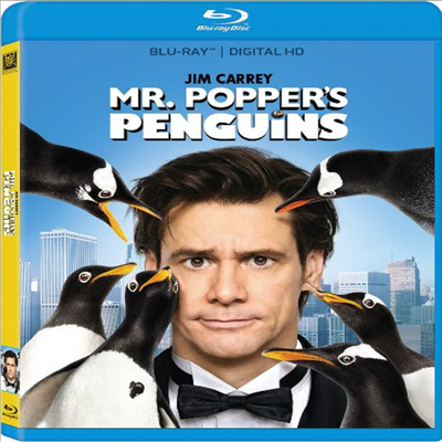 Mr. Popper&#39;s Penguins (파퍼씨네 펭귄들) (한글무자막)(Blu-ray)