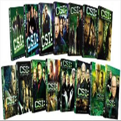 CSI: Crime Scene Investigation - 15 Season Pack (CSI: 크라임 신 인베스티게이션 - 시즌 1 ~ 15)(지역코드1)(한글무자막)(DVD)