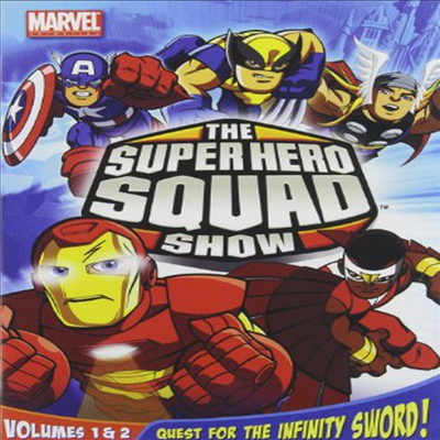 The Super Hero Squad Show: Volumes 1 & 2 (더 슈퍼히어로 스쿼드 쇼: 볼륨스 1 & 2)(지역코드1)(한글무자막)(DVD)