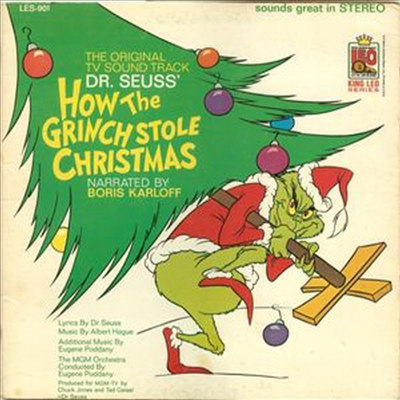 O.S.T. - How The Grinch Stole Christmas (그린치)(O.S.T.)(Green LP)