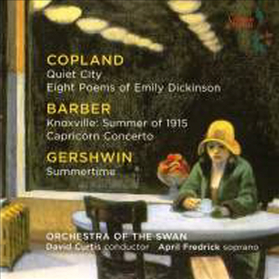 데이비드 커티스가 지휘하는 코플랜드, 바버 & 거쉬인 (David Curtis conducts Copland, Barber & Gershwin)(CD) - April Fredrick