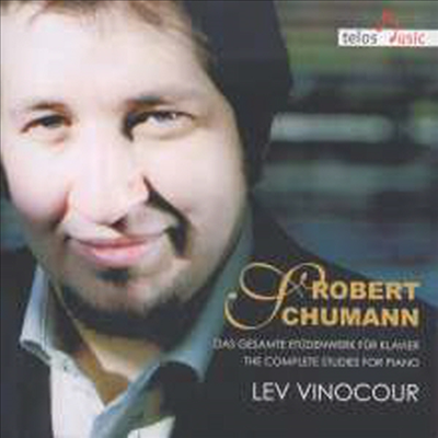 슈만: 피아노를 위한 연습곡 전집 (Schumann: Complete Studies for Piano) (3CD) - Lev Vinocour