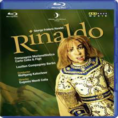 헨델: 리날도 (Handel: Rinaldo - Marionette Theatre) (한글무자막)(Blu-ray+2CD)(2015)(Blu-ray) - Antonio Giovannini