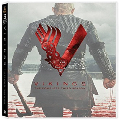 Vikings: The Complete Thrid Season (바이킹스: 시즌 3)(지역코드1)(한글무자막)(DVD)