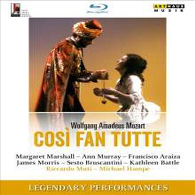 모차르트: 코지 판 투테 (Mozart: Cosi Fan Tutte - Legendary Performances) (1983) (한글무자막)(Blu-ray)(2015) - Francisco Araiza