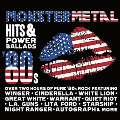 Various Artists - Monster Metal Hits & Power Ballads (2CD)