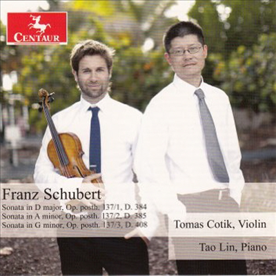 슈베르트: 바이올린 소나타 (Schubert: Violin Sonatas)(CD) - Tomas Cotik