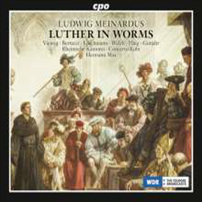 루트비히 마이나르두스: 오라토리오 &#39;보름즈의 루터&#39; (Ludwig Meinardus: Luther In Worms - Oratorium) (2CD) - Hermann Max