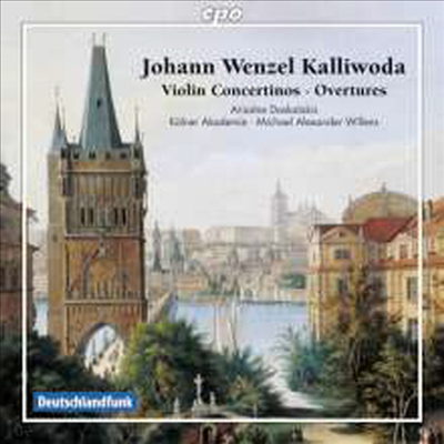 칼리보다: 바이올린 콘체르티노 1번 & 5번 (Kalivoda: Violin Concertini Nos.1 & 5)(CD) - Ariadne Daskalakis
