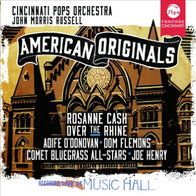 신시내티 팝스 오케스트라 - 포스터 민요 공연 실황 (Stephen Foster - American Originals)(CD) - Rosanne Cash