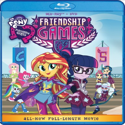 My Little Pony: Equestria Girls: Friendship Games (마이 리틀 포니: 이퀘스트리아 걸스 : 프렌드쉽 게임즈)(한글무자막)(Blu-ray)