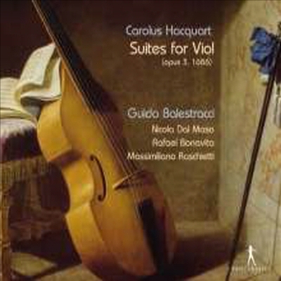 카롤루스 아크바르트: 비올라 다 감바와 통주 저음을 위한 모음곡 (Carolus Hacquart: Suites No.6,8-12 for Viola da Gamba &amp; Basso Continuo)(CD) - Guido Balestracci